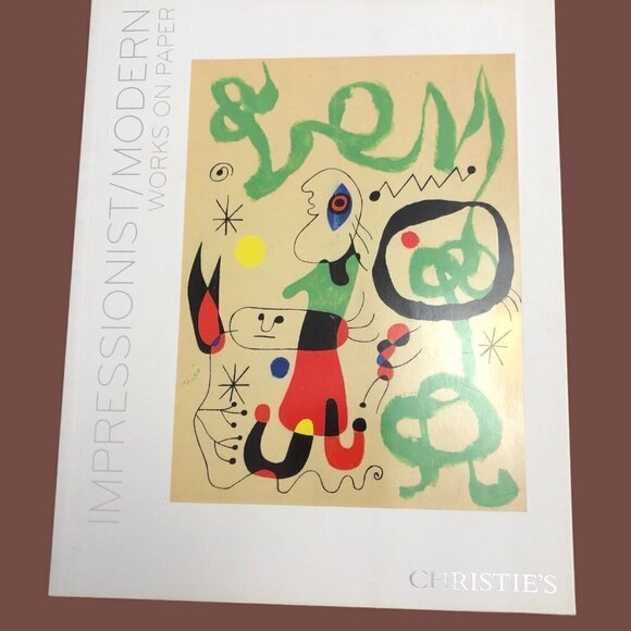 Lot of 2 Christie’s Auction Catalogs Impressionist / Modern Art / Works on Paper - Picture 2 of 8